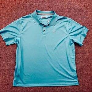 Ariat Tek Heat Series Polo Shirt Size XXL Blue